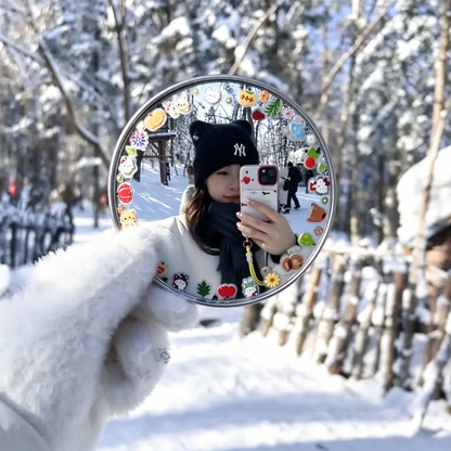 📸Handhållen selfiespegel med vidvinkel och hög upplösning
