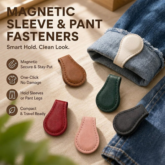 🧲👕 Magnetisk justeringsrem för ärmarna och nederkanten