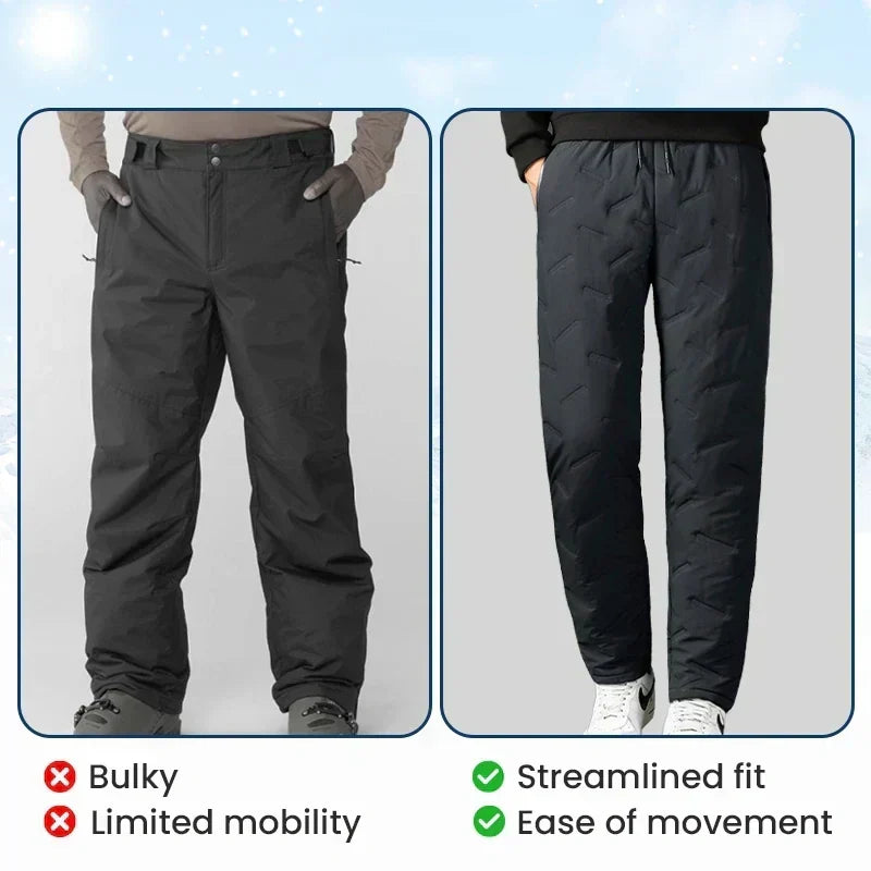 ✨ Unisex – Supermjuka & varma fleecefodrade vattentåliga byxor