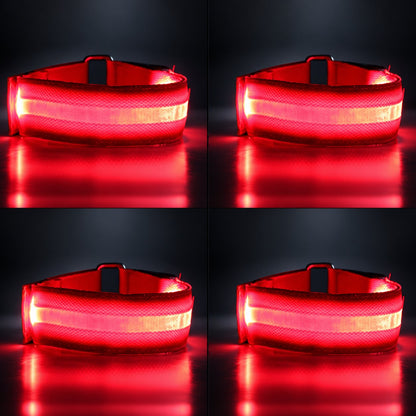 LED-benremmar för häst – 4-pack | Knappcellsbatteri för nattridning ✨