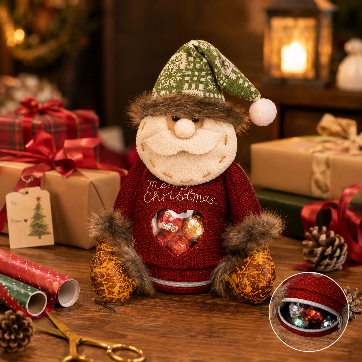 🎄🎅 Fyll den med julstämning — Kollektion med festliga presentpåsar