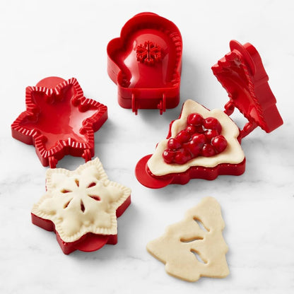 🥧 Formset för små julpajer: 360°-krusad form för festliga bakverk! 🎄