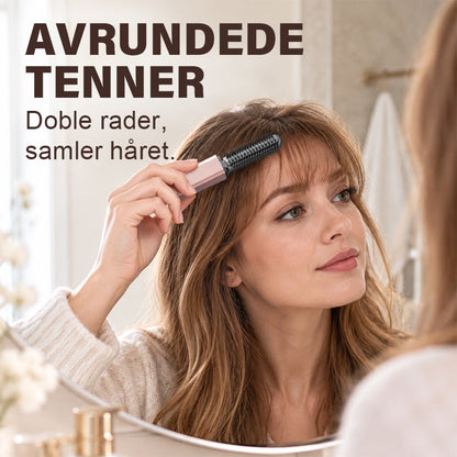 Mini portabel elektrisk locktång för lugg💇‍♀️✨