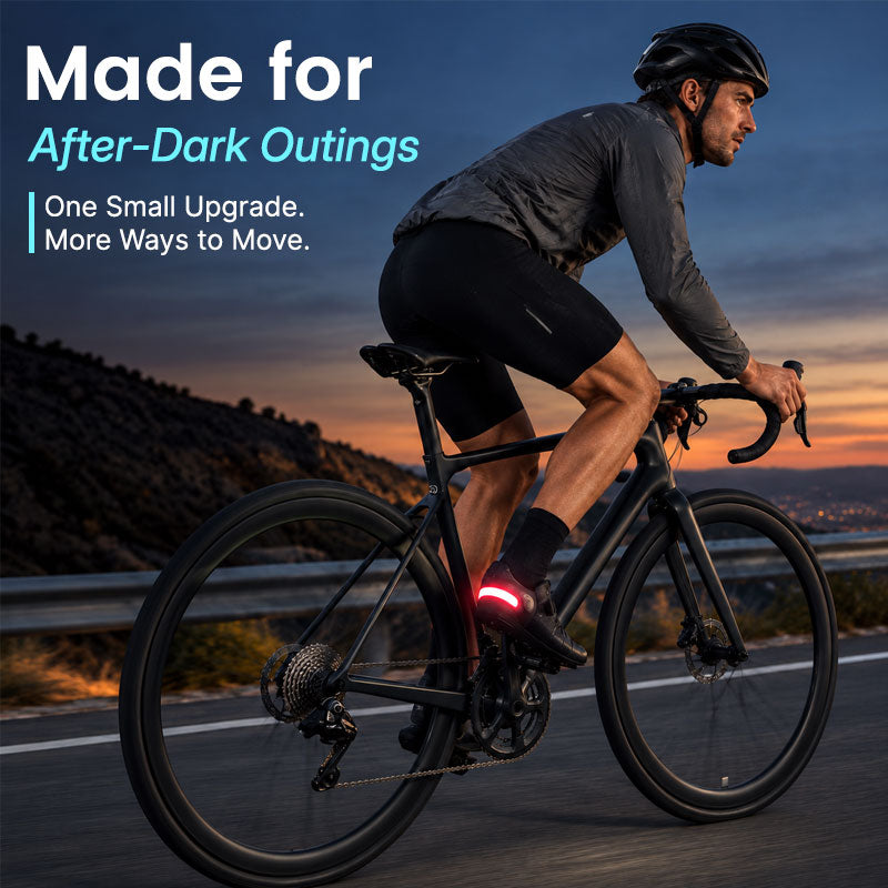 🏃‍♂️💡 LED-hälbelysning för skor – synlighetsljus för löpning och promenader