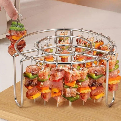Njut av perfekt krispiga och saftiga kebab från din luftfritös! 🍢✨