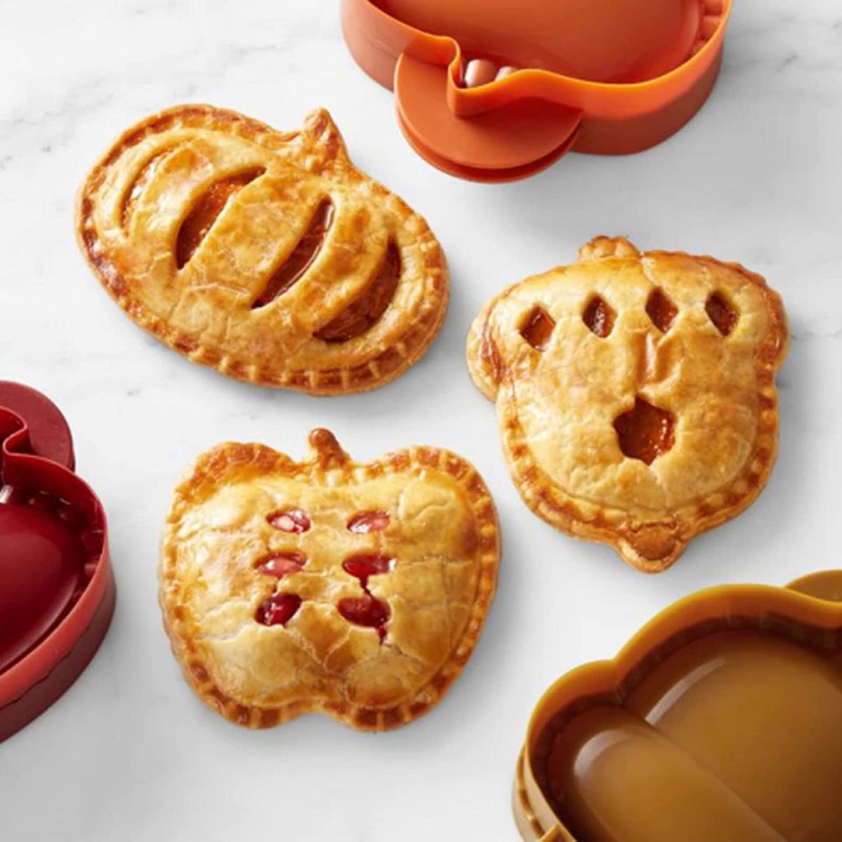 🥧 Formset för små julpajer: 360°-krusad form för festliga bakverk! 🎄