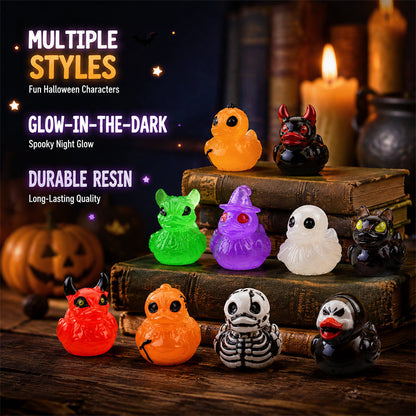 🎃🐤 Mini-ankor i harts till Halloween – 12 läskiga motiv
