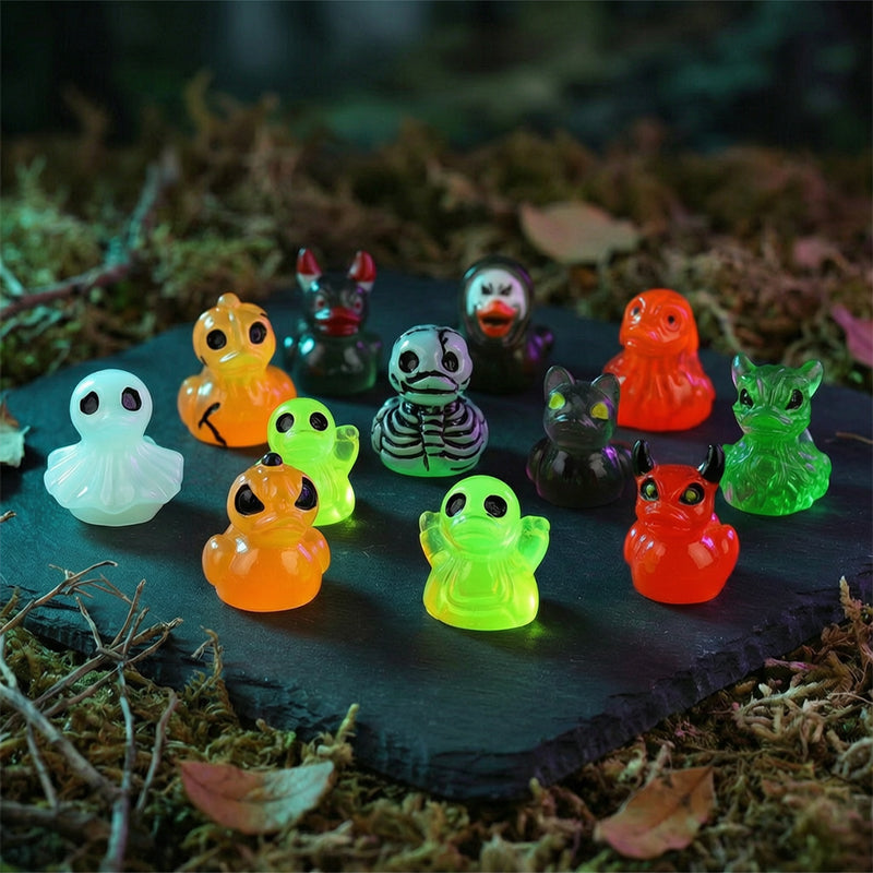 🎃🐤 Mini-ankor i harts till Halloween – 12 läskiga motiv