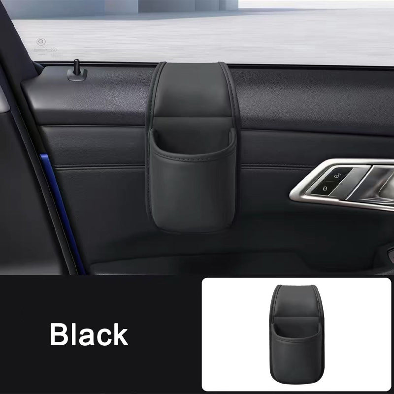 🚗 Multifunktionell förvaringsficka för bildörren: Kopphållare och mobilhållare för bilens interiör! ✨