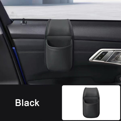 🚗 Multifunktionell förvaringsficka för bildörren: Kopphållare och mobilhållare för bilens interiör! ✨