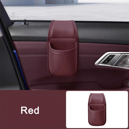 🚗 Multifunktionell förvaringsficka för bildörren: Kopphållare och mobilhållare för bilens interiör! ✨