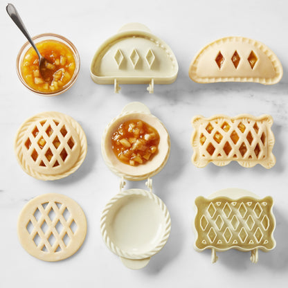 🥧 Formset för små julpajer: 360°-krusad form för festliga bakverk! 🎄