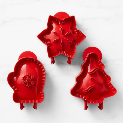 🥧 Formset för små julpajer: 360°-krusad form för festliga bakverk! 🎄