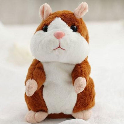 🐹 Pratsam hamsterknuffel – upprepar det du säger (15 cm) – 3 färger + julutgåva ✨🎄