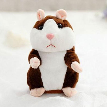 🐹 Pratsam hamsterknuffel – upprepar det du säger (15 cm) – 3 färger + julutgåva ✨🎄