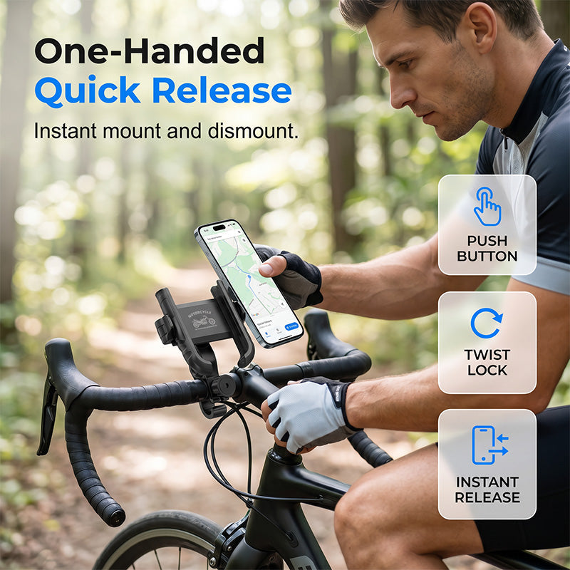 🚴‍♂️Stabil telefonsäkerhet för alla cykelturer! 🔒