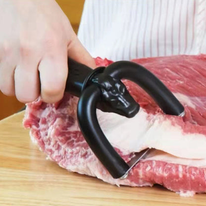 🔪⚡ Skär bort fettet, spara köttet — Handhållen fettskärare för nöt- och fläskkött
